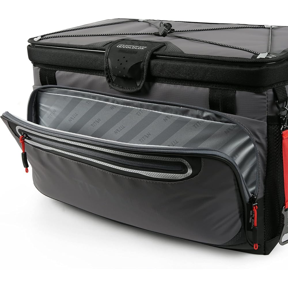 Titan Deep Freeze 25L Cooler Box Grey Limited Edition Soft Cooler Insulated Bag for Camping Fishing Outdoor