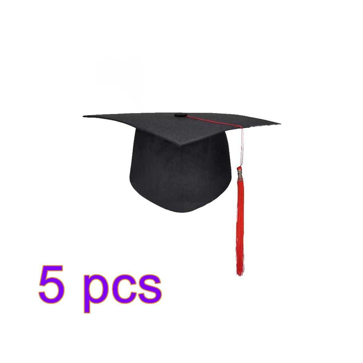 5 шт. академическая шляпа акриловые волокна головной убор академические сувенирные шапки — фото 10