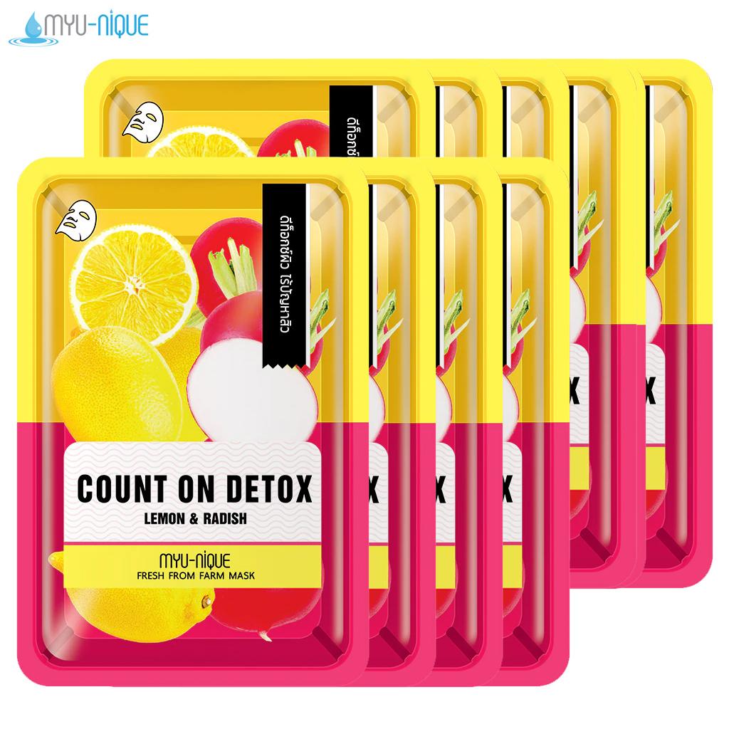 Sada pleťových masek Myu-Nique Fresh From Farm (25 g. x 8 ks)