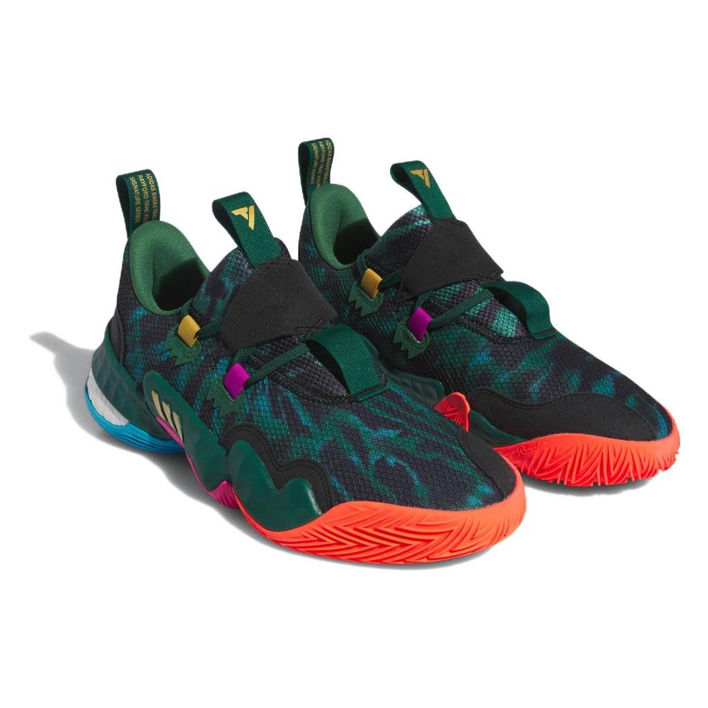 Adidas Trae Young 1 96 Olympics Unisex Sneakers Green Team-Dark-Green Gold-Metallic IG3097