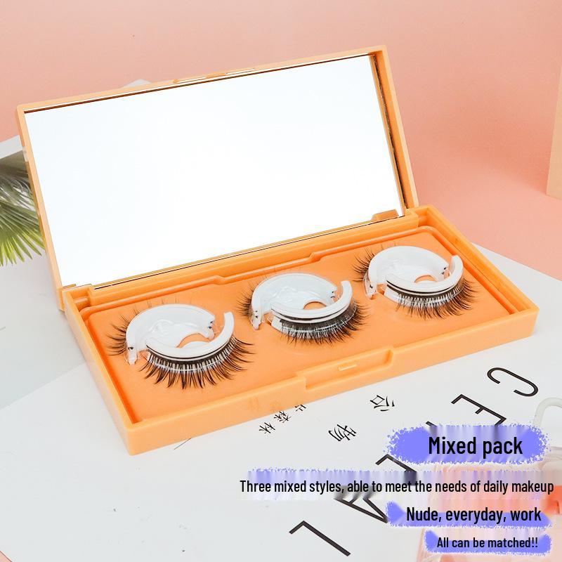 

Самоклеящиеся многоразовые ресницы - Клей не требуется