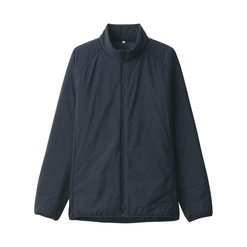 MUJI Washable Padded Active Size BI025A4A Men's Jacket, Black, XS,