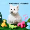 Animal Shaped Latex Dog Squeaky Toy Bite‑Resistant Molar Chew Toy Interactive Pet Supplies
