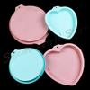 Silicone World 6/8 Zoll Silikon-Kuchenformen DIY Mousse Regenbogen Schichtkuchenform Runde Herzförmige Backform Backwerkzeuge