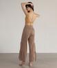 DHYANI Tiered Ruffle Pants (Walnut Eyebrow)