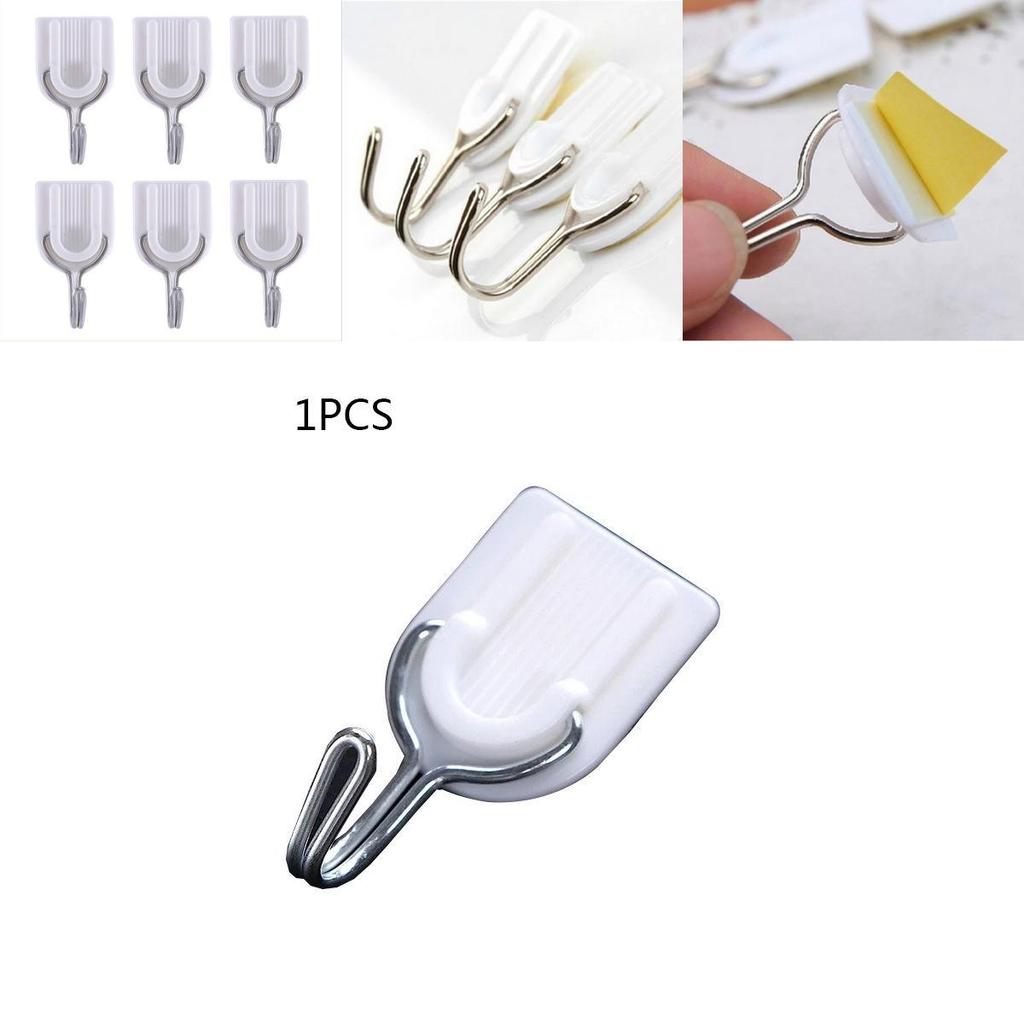 Elegant Self Adhesive Hooks For Seamless Wall Hanging In Bathroom And Kitchen