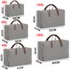 Large Capacity Storage Bag Waterproof Moisture Proof Clothes Quilt Storage Bag Foldable Travel Luggage Bag Wardrobe Organizer