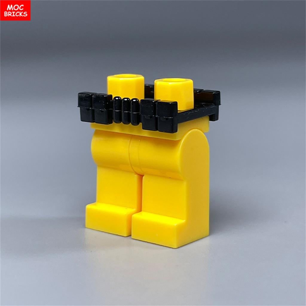 MOC Bricks 4cm Figure Body Wear Belt 27145 SWAT Educational Building Blocks Dolls DIY Toys For Kids Xmas Gifts