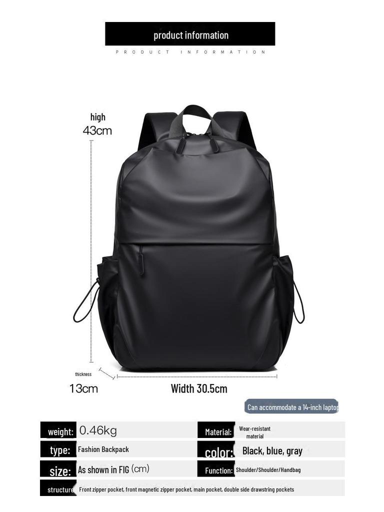 Sac à dos d'extérieur grande capacité pour hommes, tendance, pour les voyages, les étudiants et les loisirs