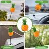 GLEAVI Ananas Autoantenne Lustige Auto Außendekoration Armaturenbrett Niedlicher Autoantennenball für und Fahrräder Aufsatz, Zubehör, Fahrzeuge, Motorräder,