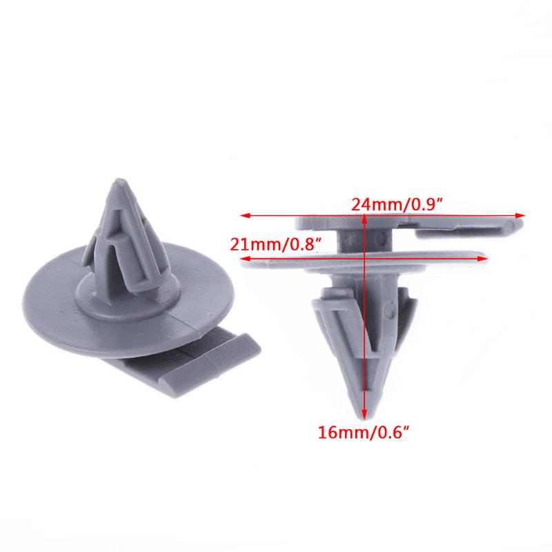 BMW Mini Lato Davanzale Gon na Trim Clip di Fissaggio Bianco R50 R53 R56 R57 R58