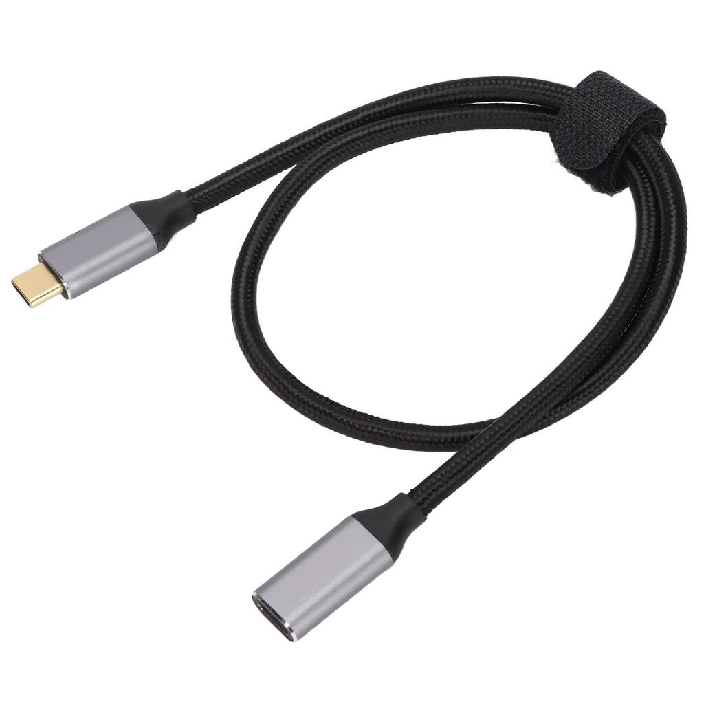 4K 100W PD 5A USB 3.2 GEN2 USB C Extension Cable Male To Female Type C Extender Cord
