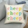 Easter Pillowcase, Easter Rabbit Decorations Home Decor Cushion Cover X