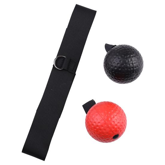 1 Set Boxing Rebound Ball High Elasticity Flexibility Anti-break Fitness Training Head Training Speed Boxing Ball Gym Use
