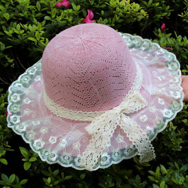 Women's Summer Sun Protection Straw Hat with Face Covering - Breathable Korean Style Beach Hat