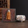 Silver-Plated Master Tea Set: High-End Creative National Tide Style Gift