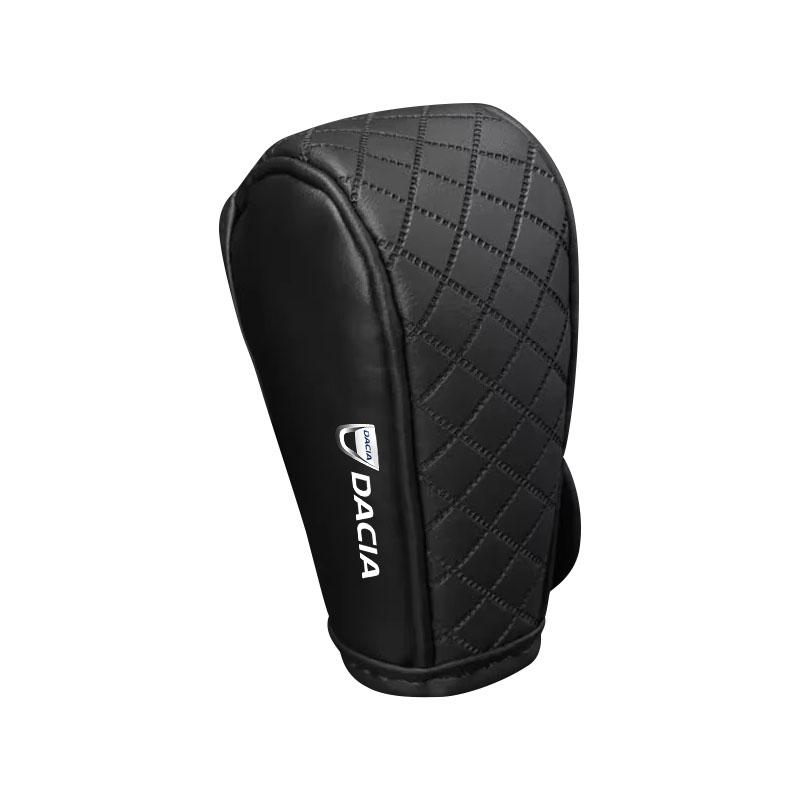 Car Gear Shift Cover PU Leather Shift Lever Cover Gearbox Shifter Knob Protective For Renault Dacia Megane 2 3 Clio 4 Duster Captur Kadjar