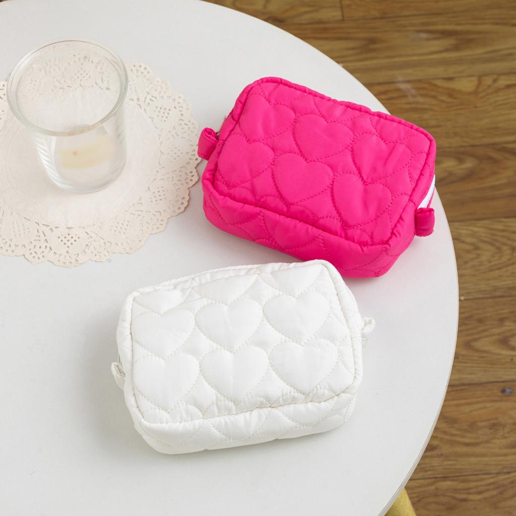 Lightweight Portable Storage Pouch With Smooth Zipper Lovely Travel Accessory Bag For Home Office And Travel Use