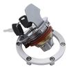 Tapa de la tapa del depósito de combustible de gasolina de la motocicleta con cerradura y llave para Kawasaki Ninja 300 2013-2017 Ninja 250R 2008-2014 ER250 ER300 Z250 Z300