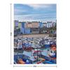 Tenby Harbour Morning Colours Throw Blanket Luxury Throw Stuffeds Soft Bed Linens Blankets