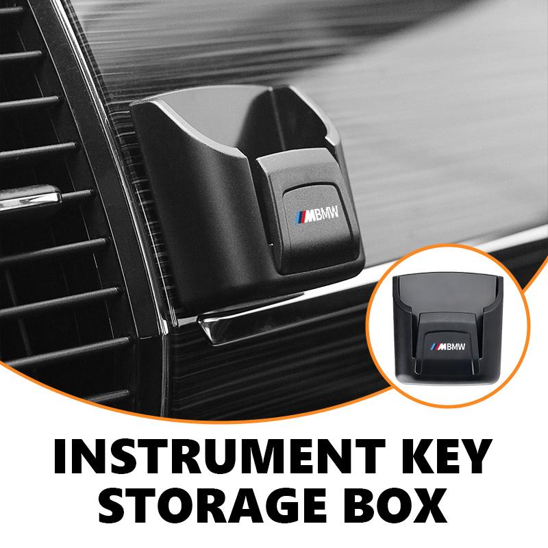 Car Air Outlet Debris Bag Key Dashboard Tidy Hanging Organizer Box For BMW M 1 3 4 5 6 7 Series X1 X3 X4 X5 G20 G38 F48 E36 E39 yshk28