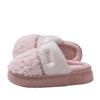 Thickened plush cotton slippers autumn and winter 2025 new home indoor warm thick bottom non-slip cotton drag winter