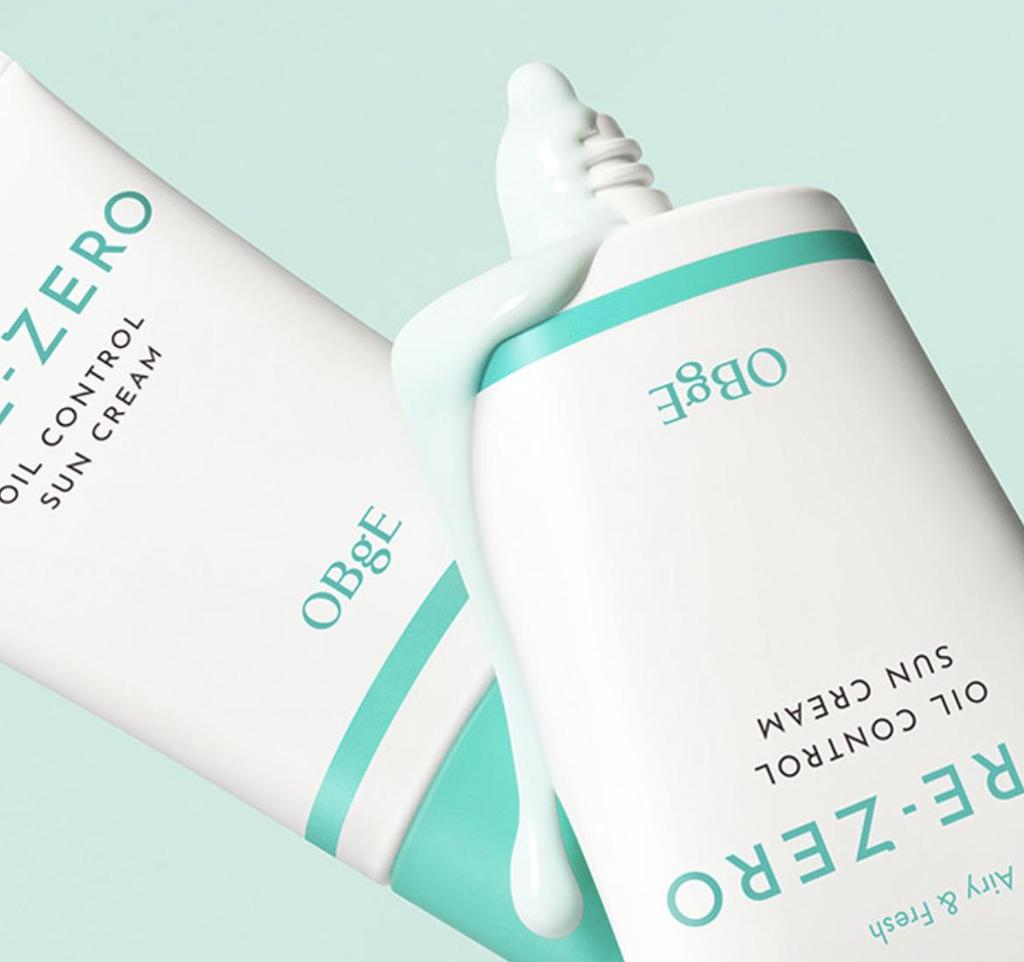 OBGE Pore Zero Oil Control Sun Cream SPF50+ PA++++ Mattifying UV Protection 50ml