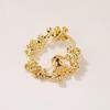 Bo Xin Yun Zirconia Wreath Brooch with Freshwater Pearl