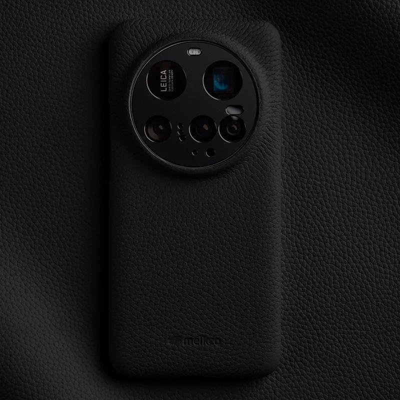 Melkco 100% Echtes Leder Case für Xiaomi 15 17 Ultra Magnetische Luxus Rindsleder Hülle Schutz Premium Cases Abdeckung