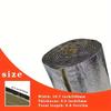 5/10mm Thick-Aluminum Foil Soundproofing Heat Insulation Cotton–Kraft Paper Backed Self-Adhesive Mat Noise Reduction Mat for Car
