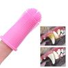 Silicone Finger Toothbrush for Dogs and Cats - Soft Gum Care Brush