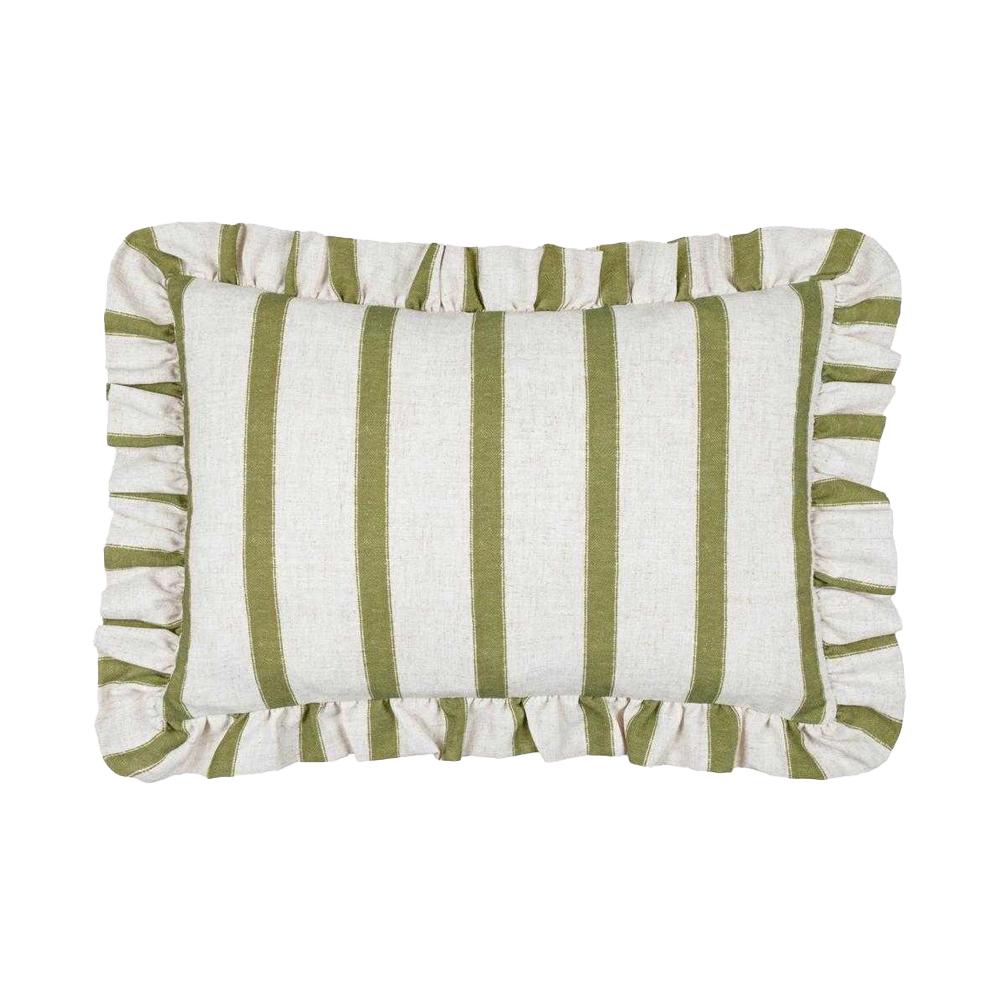 Wylder Connie Ruffles Striped Cushion Cover