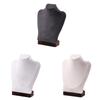 Walnut Wood Jewelry Holder Necklace Display Bust Multifunctional Mannequin Dresser Props for Displaying Necklaces