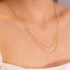 EMANCO 10PCS Bead Chain Stainless Steel Chain Choker Necklace Women Chain Necklace Sets for Women Gift Wholesale