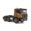 1Celsius18 Scale Remote Control Flatbed Truck 9 Channel RC Construction Vehicle with Detachable Trailer