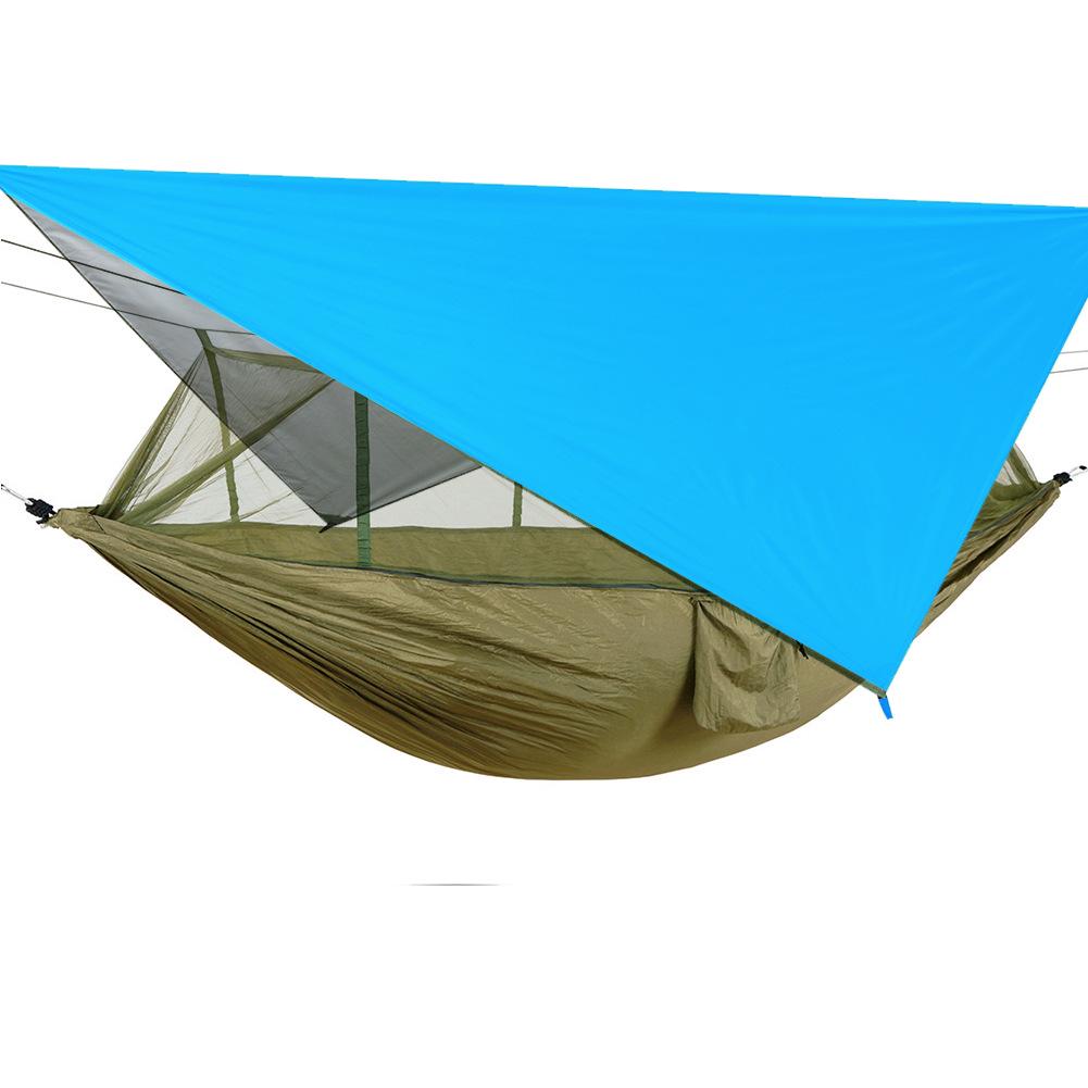 Telo per amaca in nylon impermeabile da esterno, protezione solare e antizanzare, set