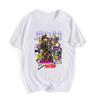 Yoshikage Kira Jojos Bizarre Adventure Anime Trend T-Shirt Baumwolle Grafik-T-Shirt Unisex Unisex Sommer Streetwear