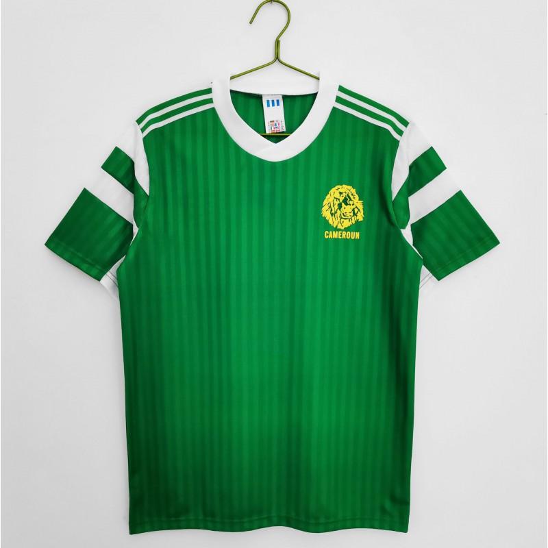 Retro Cameroon National Team Soccer Jersey Short Sleeve Men Women Streetwear Casual Hip Hop Sportswear