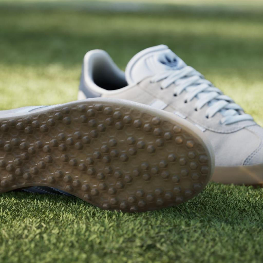 adidas Gazelle Spikeless Golf HP7073 Unisex Performance Sports Shoes Chalk White / Cloud White / Night Indigo