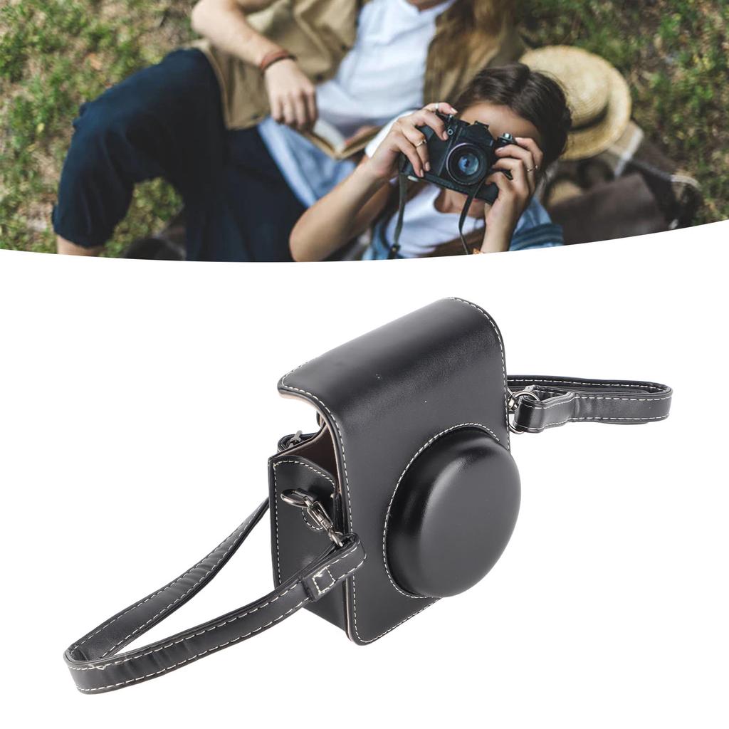 ive Camera Case for 40 PU Leather Camera Bag with Shoulder Strap for Photography
