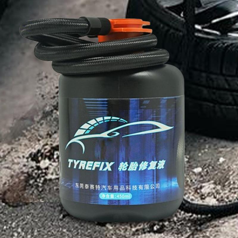 new 450ml Tire Repair Sealant Liquid Strong Rubber Wear-resistant Non-corrosive Adhesive Instant Bond Leather Puncture Repair