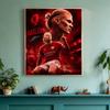 Haaland 5D Diamond Painting Round Diamond Rhinestones Mosaic Diamond Embroidery Wall Paintings Rhinestones Gift Frameless
