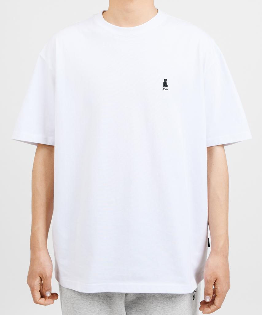 YALE [Cool Cotton] 2Pack Heritage Dan Tee White / Black
