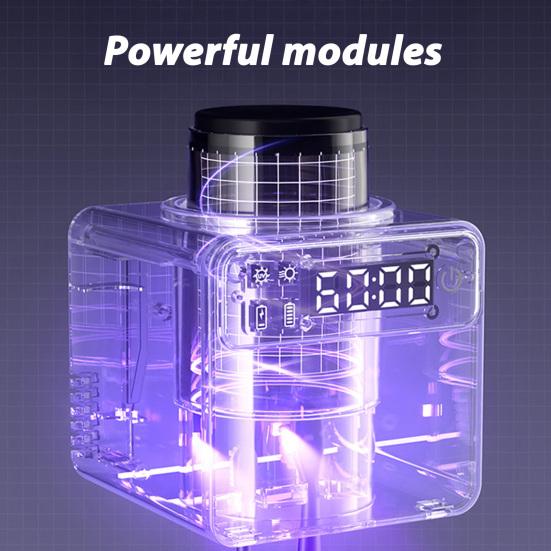 Electric Toothbrush Holder Digital Display Rechargeable Multifunctional Wall Mounted Toothbrush