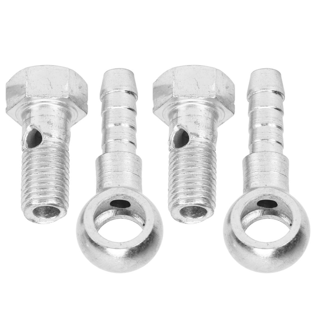 M8 Turbolader Banjo Slangebolt Bremseledningsfittings Adaptere Skiver Rustfritt stål for 4‑5mm Drivstoffoljeslanger