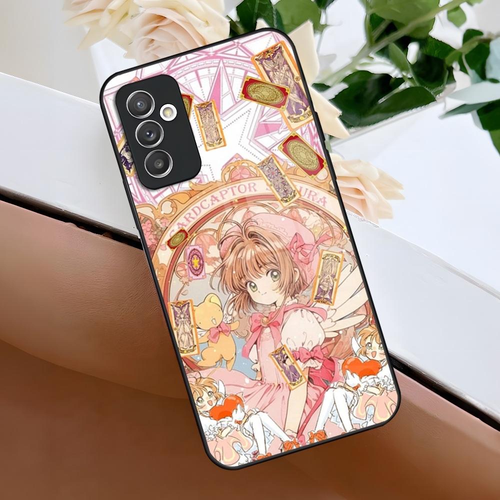 Anime Card Captor Sakuras Phone Case for Samsung A15 A25 A35 A55 A14 A24 A34 A54 A13 A23 A33 A53 A12 A22 A32 A52 A11 A05 Cover