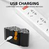 LED Strong Light Five Headed Outdoor Waterproof Fishing Light USB Rechargeable Ultra Bright Head Mounted Flashlight