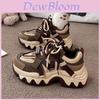 Sneakers alla Moda con Plateau da Donna con Cinturini Incrociati e Suola in Gomma per Uso Quotidiano Casual