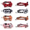 1pc Cute Cat Collar Small Puppy Cat Dog Collars Bow Kitten Collar Bowknot Necklace With Bell For Dog Cat Chihuahua Pet Supplies