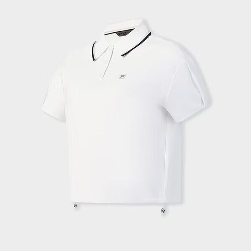 FILA Women s Golf Knit Short-Sleeve Polo Shirt M